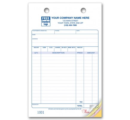 Classic Large Register Forms 