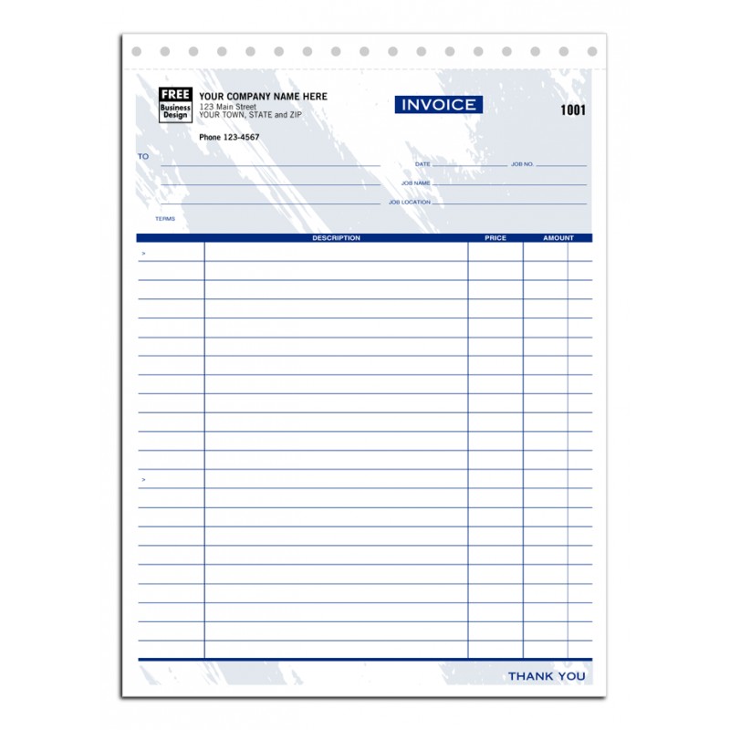 Free Printable Job Invoice Forms