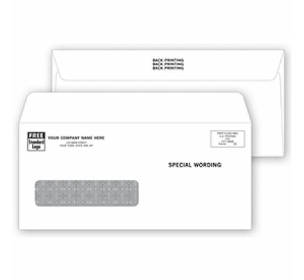 Confidential Single Window Envelopes 