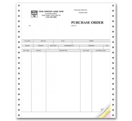 Continuous Purchase Order for ACCPAC 
