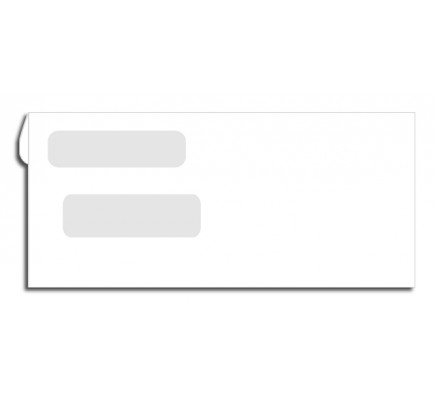 Double Window Envelopes for Checks 
