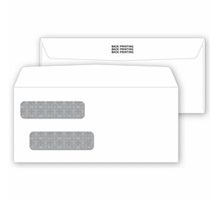 Double Window Security Envelopes 
