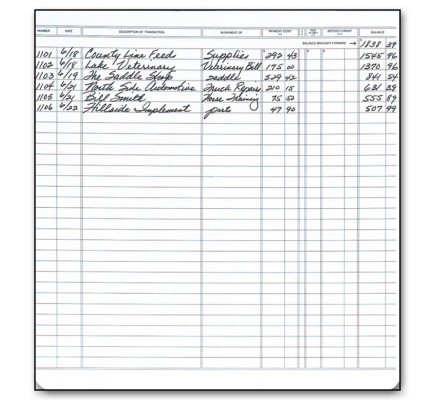 Executive Deskbook Register  