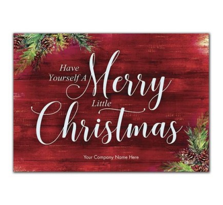 Farmhouse Christmas Holiday Cards 