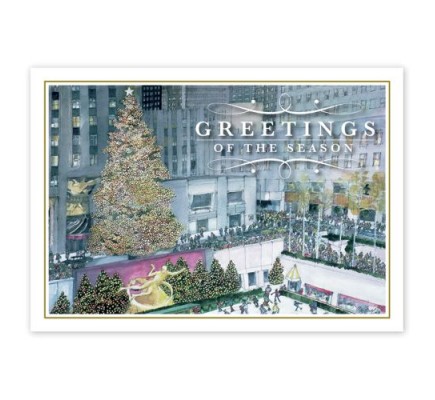 Festive In New York Christmas Cards 