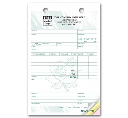 Flower Customized Register Forms 