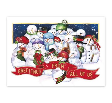 Frosty Crew Holiday Cards 