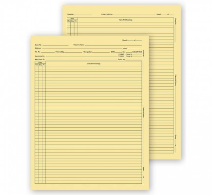 General Patient Exam Records Letter W/O Account Record 