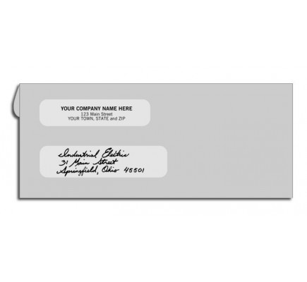 Gray Kraft Envelopes for Checks 