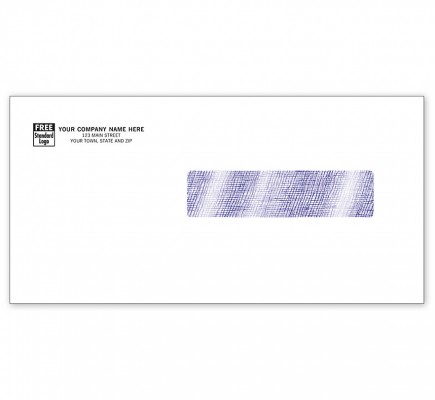 HCFA Imprinted Envelope, Right Window 