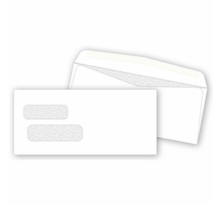High Security Double Window Envelopes 