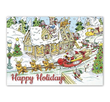 Holiday Builders Cards 