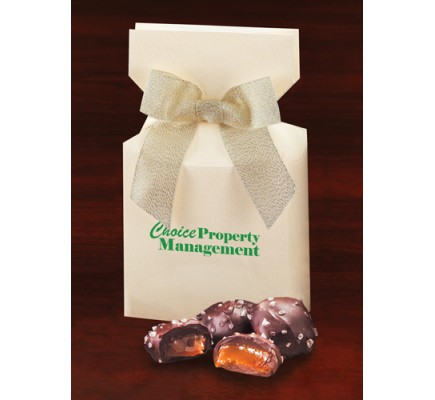 Ivory Promotional Custom Box with Caramels 