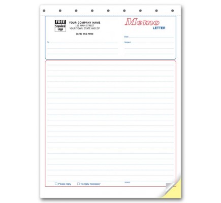 Large Office Memo Forms 