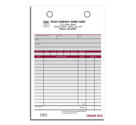 Large Register Forms - Spectra Collection 