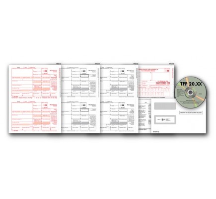 Laser 1099 Tax Form & Tax Software Bundle 