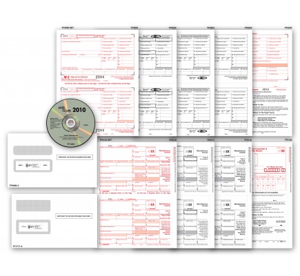 Laser Link 1099 Tax Form and Tax Software Kit 