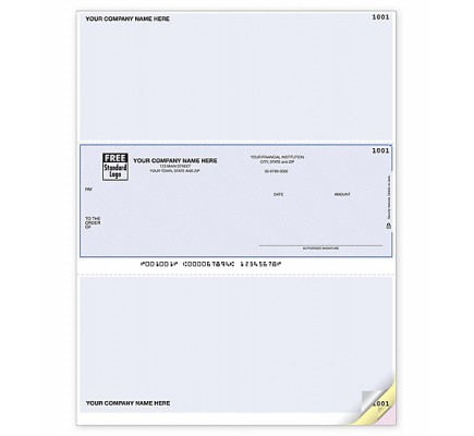 Laser Middle Checks, One Write Plus Compatible 