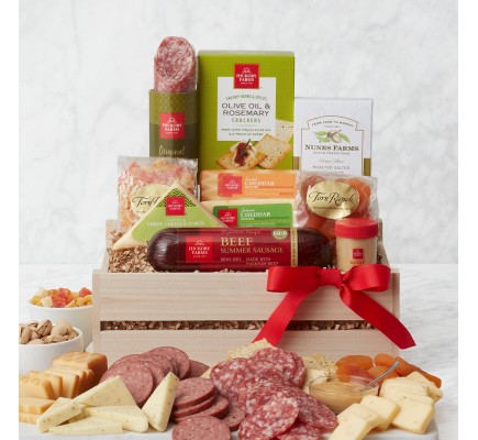 Meat & Cheese Gift Crate 