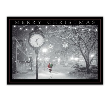 Midnight Walk Christmas Cards 