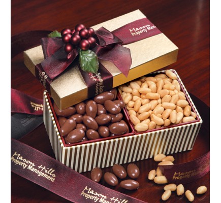 Milk Chocolate Almonds & Choice Virginia Peanuts 