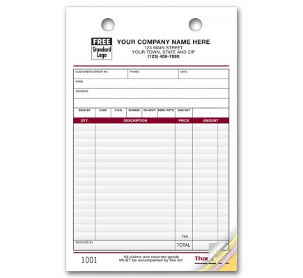 Multi-Purpose Register Forms, Large Format 