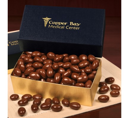 Navy Chocolate Covered Almonds 