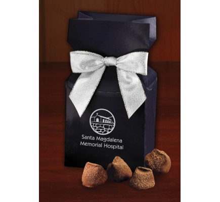 Navy Promotional Custom Box with Truffles 