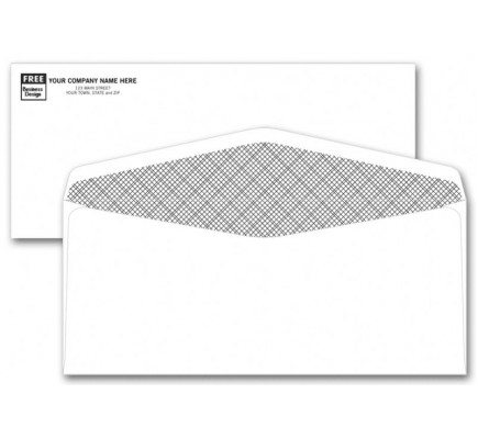No. 10 Confidential Envelopes - No Window business envelopes, #10 envelope, white envelopes