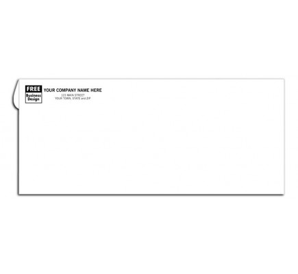 No. 10 Custom Business Envelopes, Imprinted, No Window 