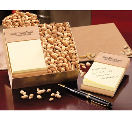 Note Holder with Choice Virginia Peanuts 