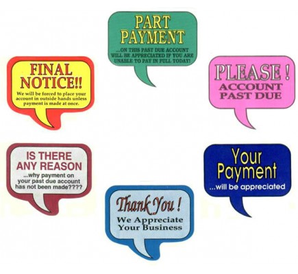  Package of 6 Different Collection Labels (M1630) - Popular Labels   - Labels  