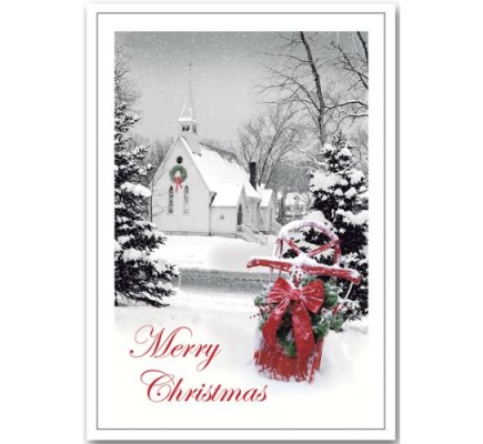 Peaceful Eve Christmas Cards 