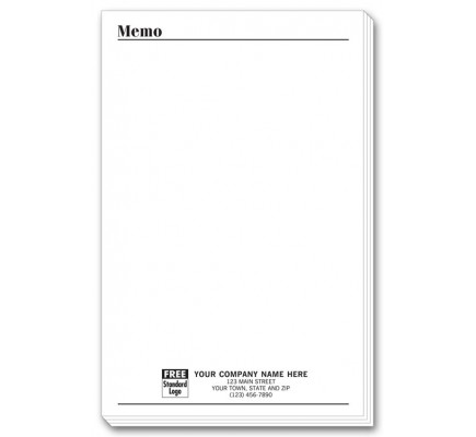 Personalized Large Memo Pads 