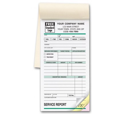 Pest Control Booked Forms 
