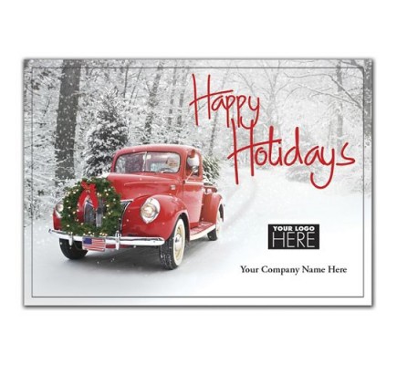 Rolling Home Holiday Logo Cards 