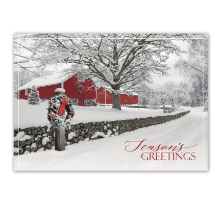 Rustic Ranch Holiday Cards 