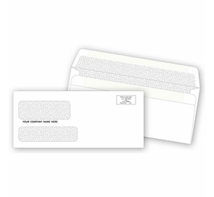 Self –Sealing  Double Window Check Envelopes 
