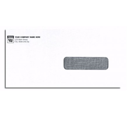 Single Window Custom Printed Envelopes 