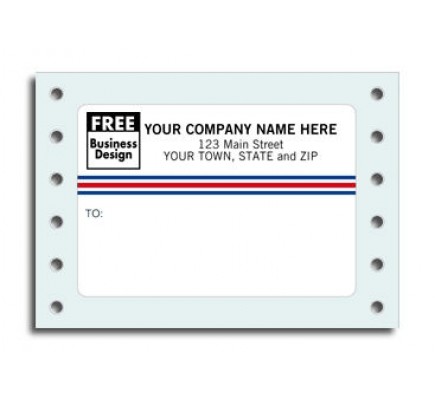 Small Continuous Mailing Labels 