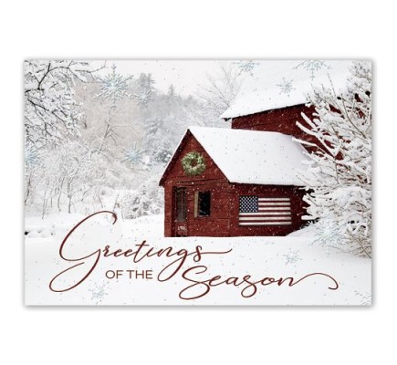 Sweet Country Life Holiday Greeting Cards 
