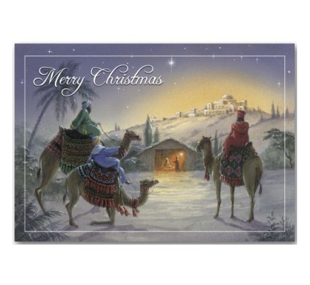 They Come With Gifts Christmas Cards 