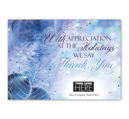 Truly Grateful Holiday Logo Cards 