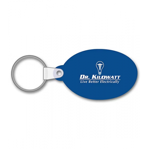 Oval Key Tag 