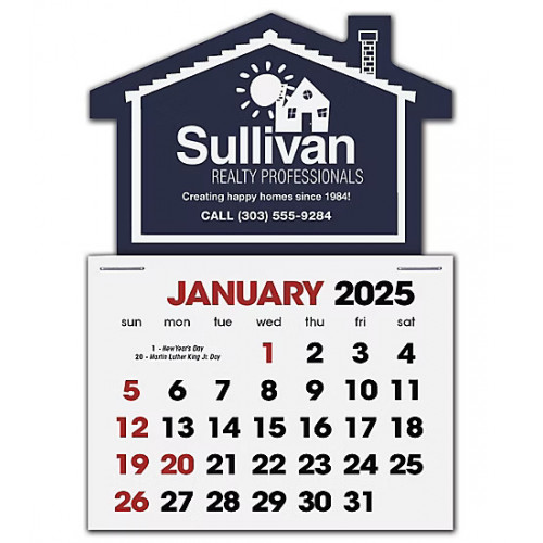 2025 Stick Up Calendar House 