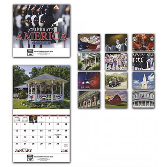 2025 Celebrate America Wall Calendar
