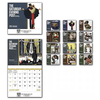 2025 The Saturday Evening Post Wall Calendar