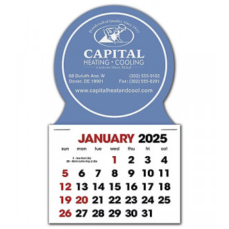 2025 Stick Up Calendar Circle