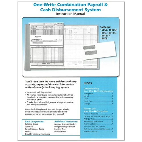 Instruction Manual 150 Series OW Checks 