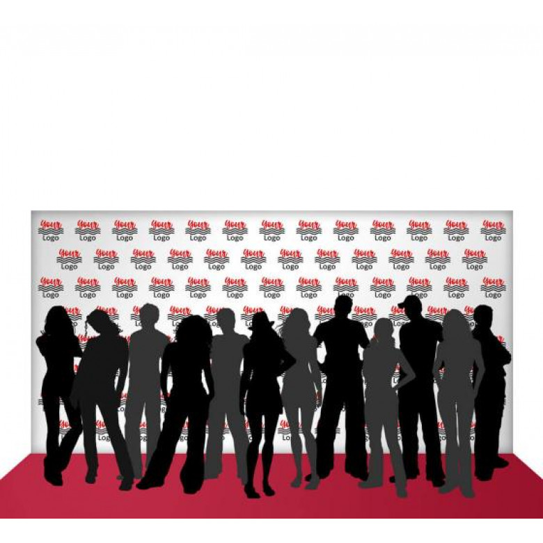 20 ft x 10 ft Step and Repeat Wall Box Fabric Display